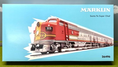 Marklin Mfx/Sound  HO 26496 Santa Fe Super Chief.