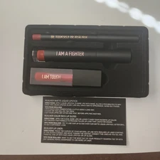 REALHER I Am Fabulous Lip Kit – Lipstick, Gloss & Liner – Vegan, Cruelty-Free