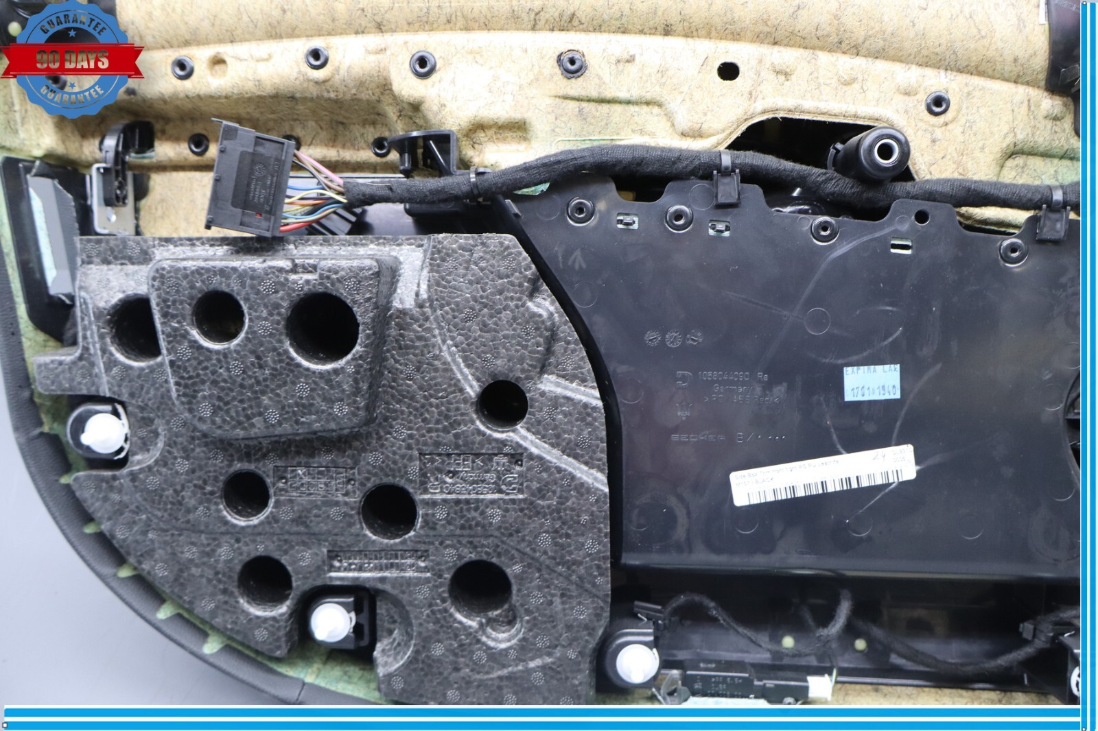 14-17 Maserati Ghibli Front Right Side Interior Door Panel Assembly Black Oem