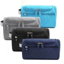 Waterproof Travel Wash Bag Toiletry Organizer Shaving Cosmetic Case Men Women US