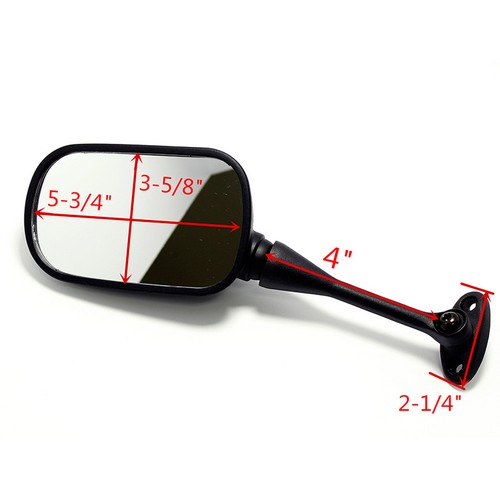 Motorcycle Rearview Side Mirrors For Honda CBR500R CBR300R CBR250R CBR 500R 300R - Picture 4 of 12