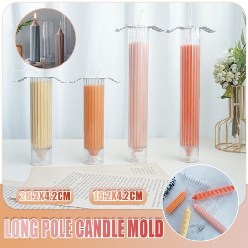 <!--F#f_0-->Long Pole Candle Mold Plastic Pillar Candle Making DIY Candle Mould Supplies AU<!--F/-->