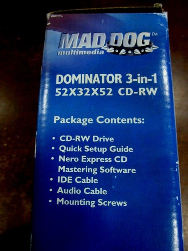 Mad Dog 52X CD-RW MD-52X - Photo 2/4