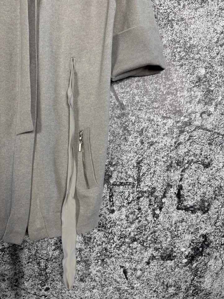 Chaqueta cárdigan de diseñador de lana Rivamonti Lana para mujer Italia talla XL Foto 4 de 4