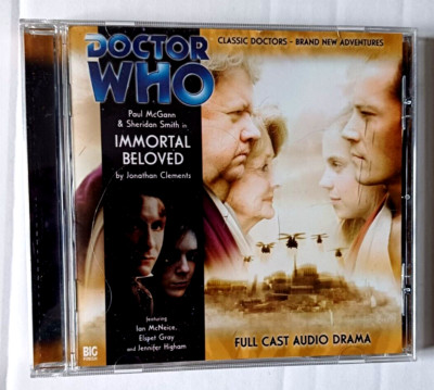 DOCTOR WHO IMMORTAL BELOVED Big Finish Audio CD Paul McGann #4 DISC NEUWERTIG