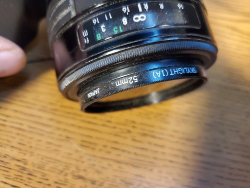 Pentax SF 10 35mm Film Camera w/ Sigma 35-70mm zoom Lens, & Skylight Filter - Picture 8 of 11