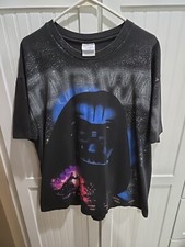 Vintage 1996 Star Wars Darth Vader Aop Shirt Hanes Xl Excellent Condition Single