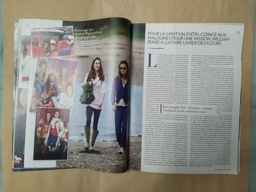 PARIS MATCH ON COVER PRINCE WILLIAM DUCHESS KATE MIDDLETON 2012 QUEEN CHARLES - 第 6/8 張圖片