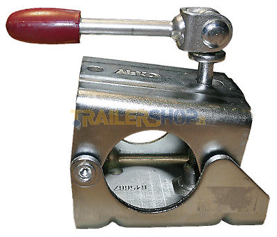 SUPPORTO RUOTINO ALKO DIAMETRO 60 CON PERNO GIREVOLE CARRELLO RIMORCHIO STAFFA