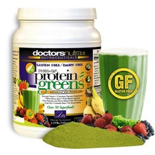 Superfood Protein Greens Gluten Free Dairy Free Veggie Powder Shake Supplement