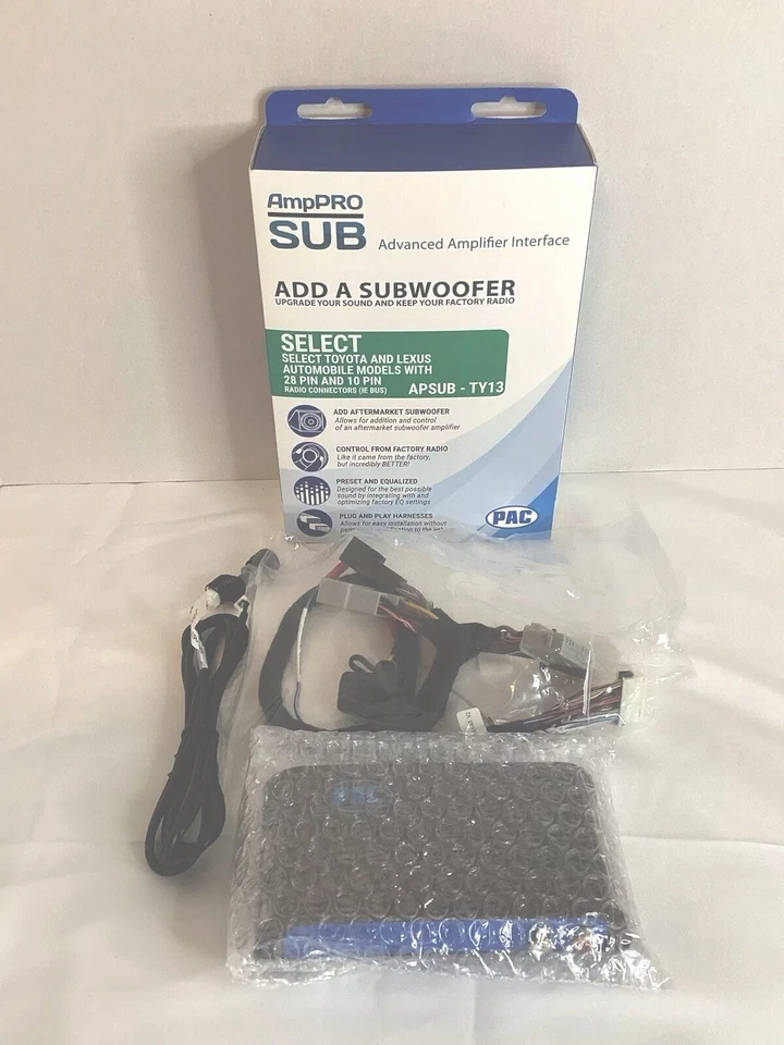 Módulo de interfaz de integración de amplificador avanzado PAC ASUB-TY13 seleccionar Toyota Lexus Foto 3 de 4