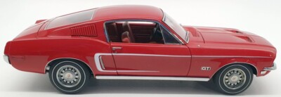 Autoart 1/18 Scale Diecast - 72801 Ford Mustang GT 350 '68 Red | eBay