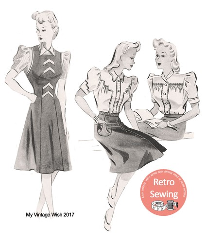 The Haslam System of Dress-cutting Lingerie No. 4 1940's - Picture 7 of 9