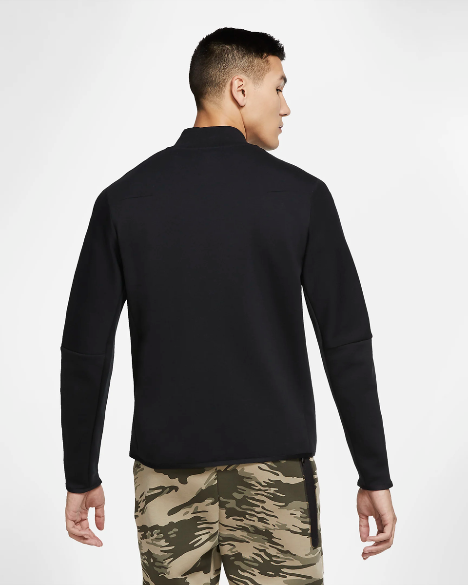 Nike Sportswear Tech Fleece Full-Zip Hoodie Black/Black CZ1797-010