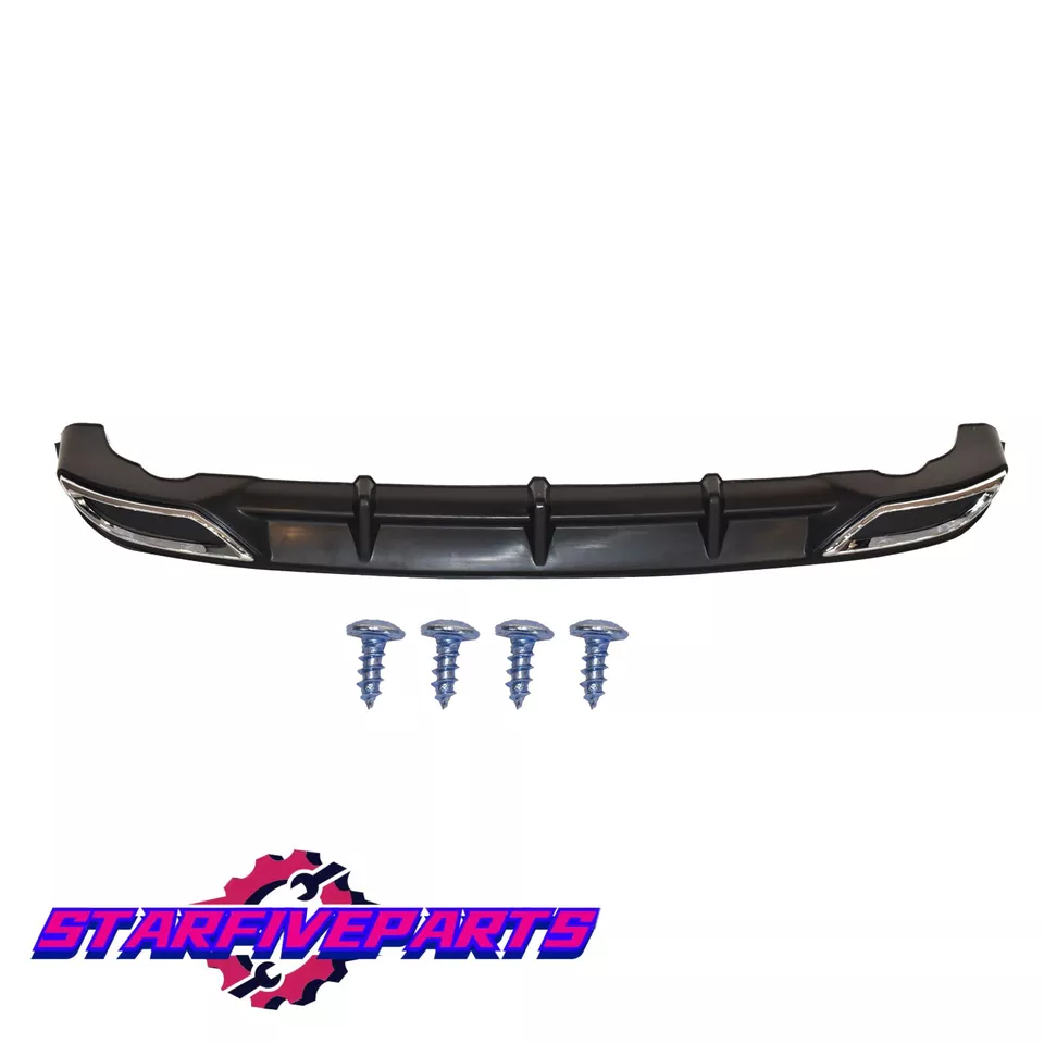 For 2016 2017 2018 Lexus ES350 Rear Diffuser Bumper Valance Lip Body Kit Foto 3 de 4