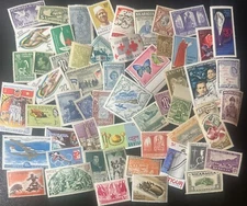 WM, 50+ All Different, All Mint Worldwide Stamps, Many Commemoratives