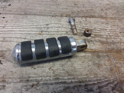1989 88-89 Harley Davidson Sportster XL 883 Front Left Side Foot Rest Peg