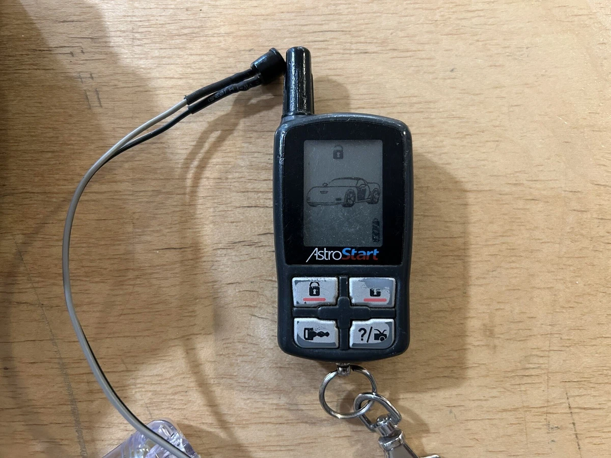 AstroStart 5224 Remote Start System With Alarm AL CA 2 way 1
