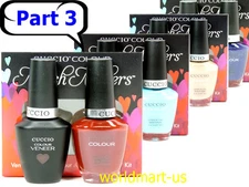 CUCCIO Gel Nail Polish & Matching Larquer Color Gel Duo /Choose Part 3
