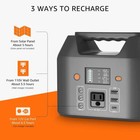150W Portable Power Station 155Wh AC DC USB USB-C Solar Generator Battery Bank — photo 5