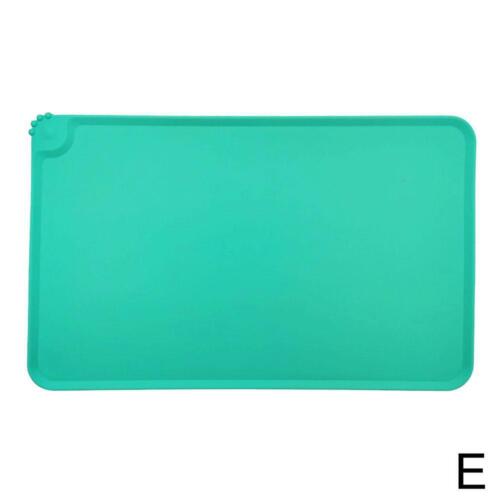 Cat Dog Food Mat For Pet Feeding Bowl Floors Waterproof NonSlip Silicone~- X8J9 - Picture 13 of 13