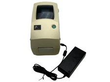 Zebra TLP 2824 Plus Direct Thermal Label Printer with Power Adapter