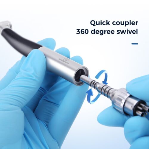 Dental LED Fiber Optic High Speed Handpiece Handle 4 Way fit for KAVO Coupler - Picture 16 of 41