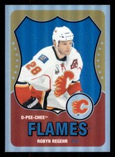 2010-11 O-Pee-Chee Retro Rainbow #94 Robyn Regehr Calgary Flames