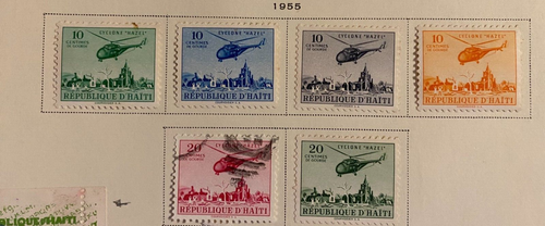 HAITI, 1955-1963, POSTAL TAX, Lot of 22 Stamps, USED/HINGED - Picture 2 of 4