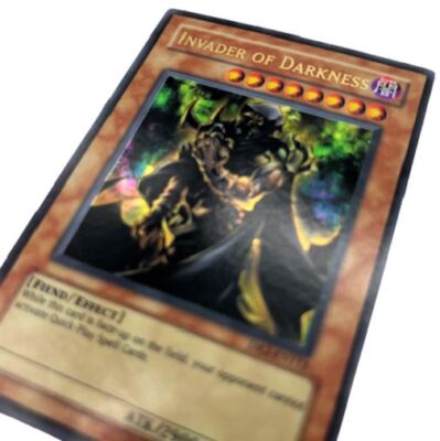 Yugioh Invader of Darkness Card DR2-EN112 Ultra Rare Holocard