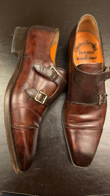 Santoni men`s shoes size 43.5 used