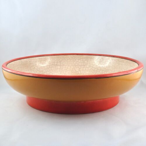 Antike EMAILLESCHALE VON LONGWY Art Deco "STELDE" 30er/1930er Jahre/primavera... - Bild 3 von 12