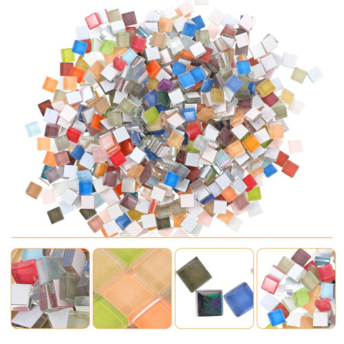 Colorful Glass Mosaic Tiles DIY Craft Kit for Wall Decoration & Crafting - Picture 1 of 12