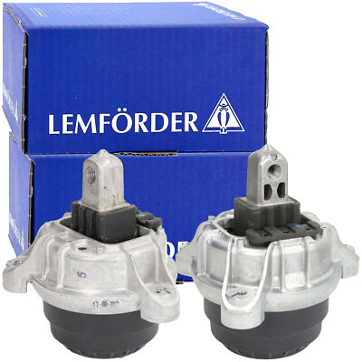 2x LEMFÖRDER Motorlager Hydrolager L+R für BMW 5er F10 F11 2.0D M5 4.4
