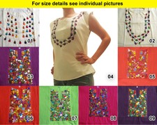 Authentic Hand made embroidered Mexican blouse from Oaxaca