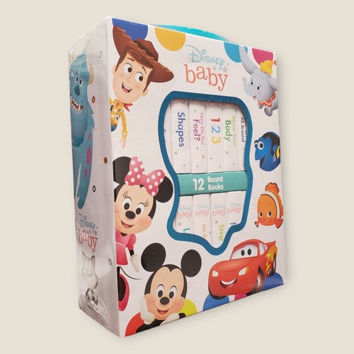 Disney Baby: 12 Board Books by PI Kids Children's Board Books - Brand New - Picture 2 of 3