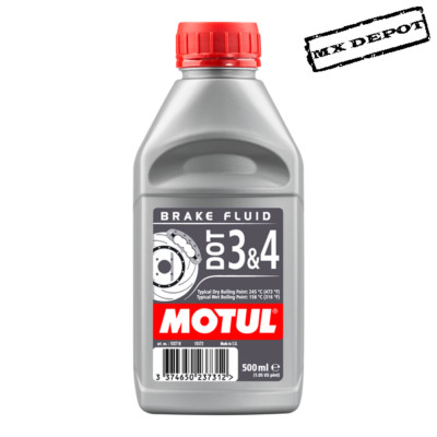 Motul Dot 4 Brake Fluid 500ml KAWASAKI KX65 KX85 KX125 KX250 KXF250 KXF450