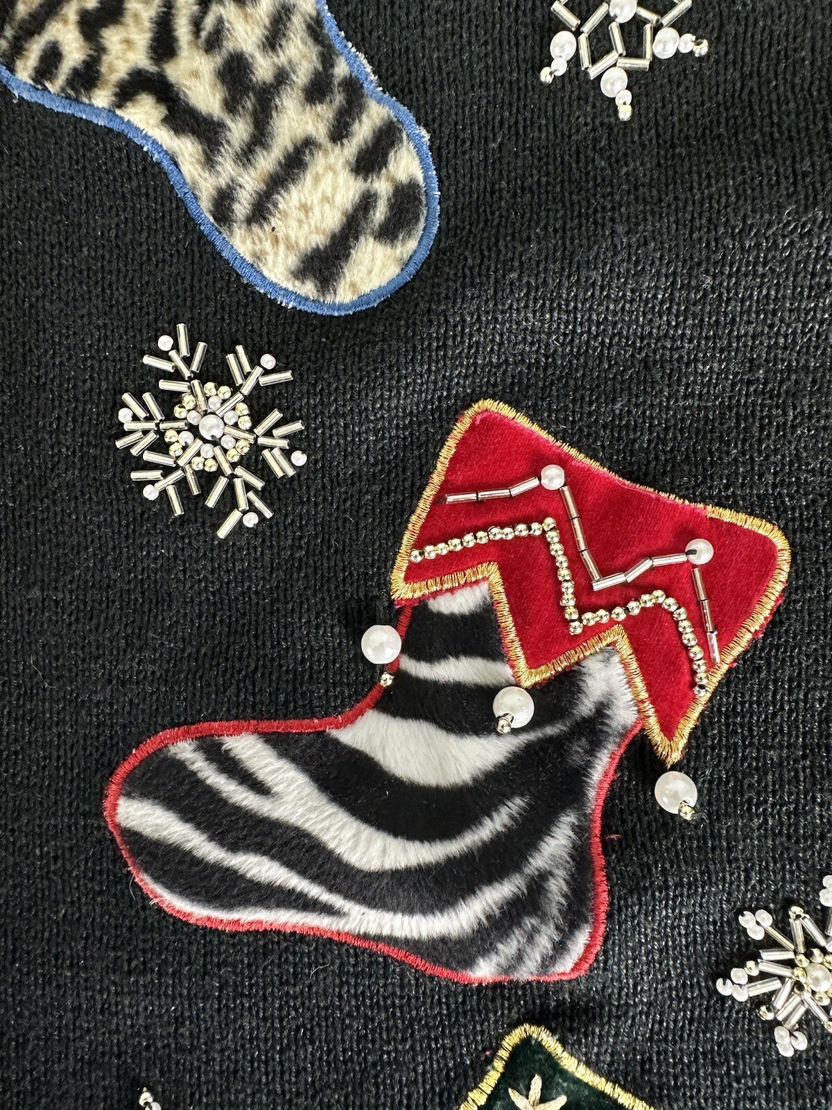 NutCracker Full Button Up Christmas Stockings Swe… - image 3