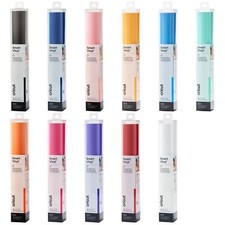 Cricut Smart Vinyl Permanent | 1 sheet | 33cm x Aqua, PVC, 0.9m (3ft)-image