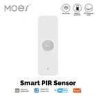 MOES WiFi Smart PIR Sensor Wireless Human Body IR Motion Detector Home Security