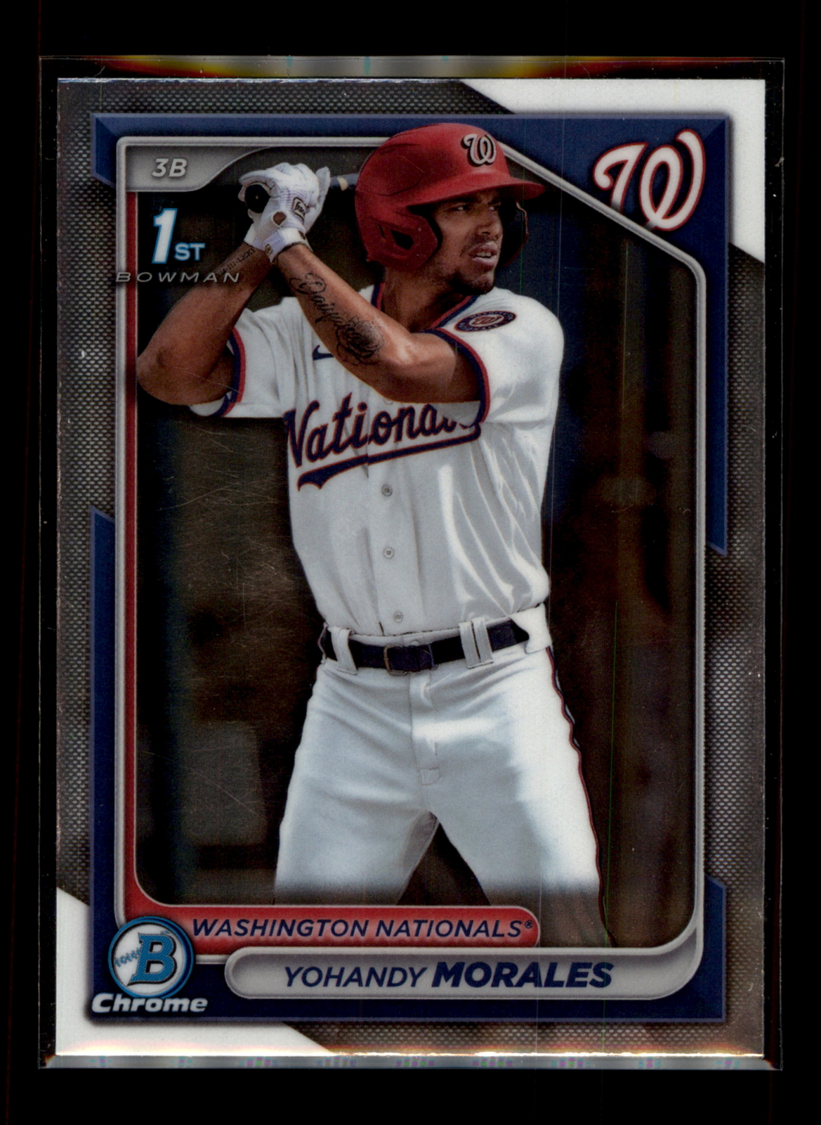 2024 Bowman Chrome Prospects #BCP-52 Yohandy Morales Washington Nationals