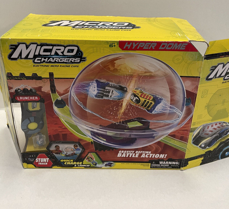 2017 Micro Chargers HYPER DOME Electronic Racing Car Battle New Opened Box