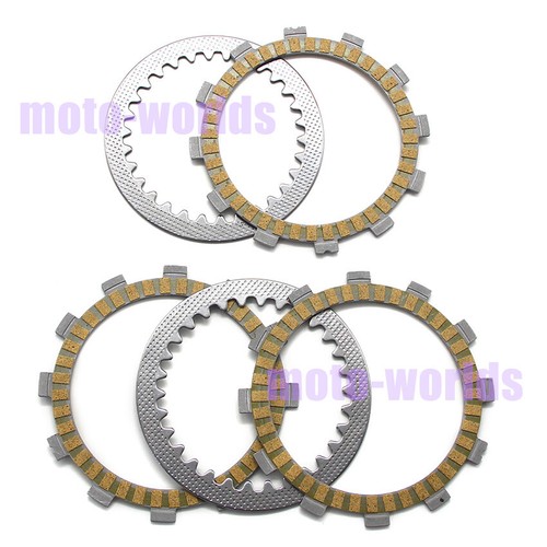 Clutch Friction Steel Plates Kit for Suzuki RMX50 1998-01/RM50 C/N/T/X/Z 1978-99 - Picture 7 of 7