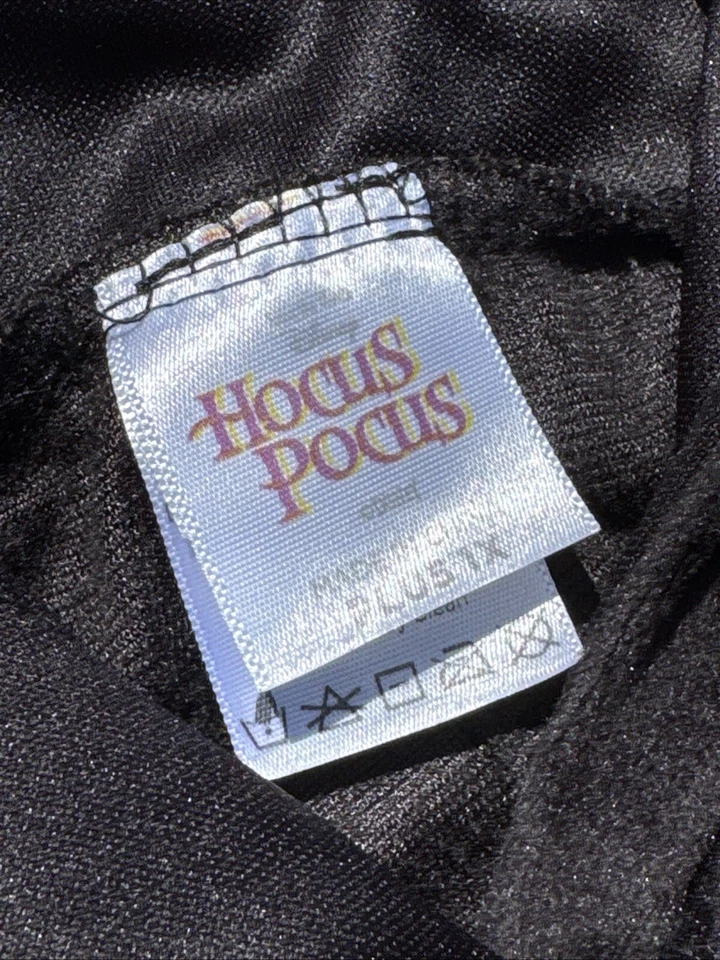 Disney Hocus Pocus Binx Black Cat Halloween Costume Union Suit Size Adult 1X - Image 3 of 4