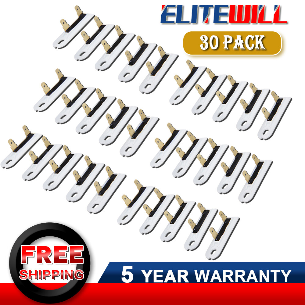 3392519 Dryer Thermal Fuse (30 Pack) for Whirlpool WP3392519