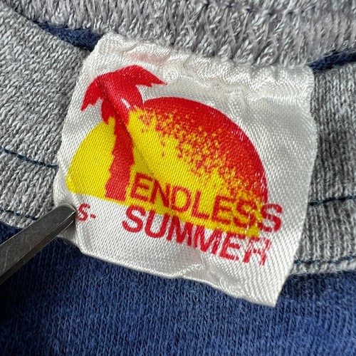 VTG 90s Ice Glacier Penguins Shirt Kids Small Grey Blue Faded Single Stitch Tee - Picture 8 of 14