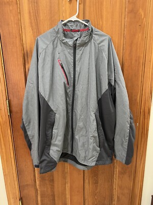 Sunice Full Zip Whistling Straits Performance Golf Jacket Black XXL