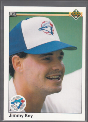 JIMMY KEY 1990 Upper Deck #462 Error Variation Oddball Partial Hologram