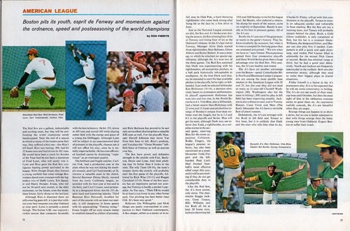 1975 10/6 Sports Illustrated magazine baseball Reggie Jackson, Oakland A's VG - Picture 3 of 4