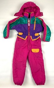 girls one piece snowsuit